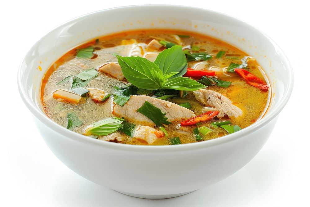 Kaeng Nor Mai food soup curry.