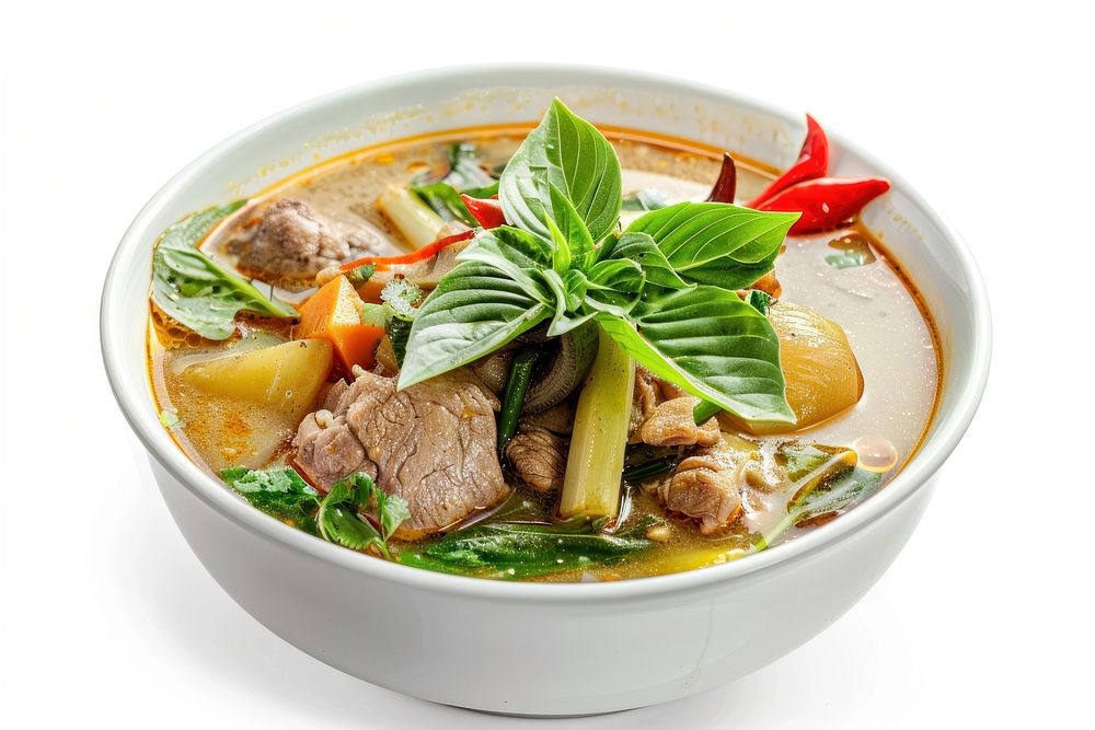 Kaeng Nor Mai food soup mutton.