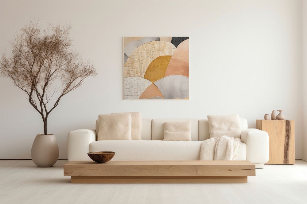 minimal living room interior design