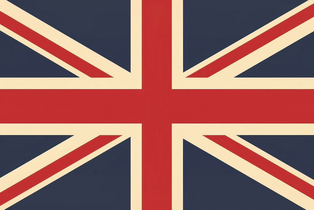 Vector illustration of United Kingdom flag united kingdom flag cricket sports.