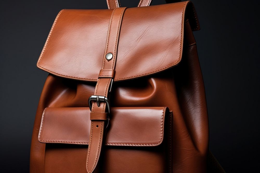 Bag leather handbag fashion.
