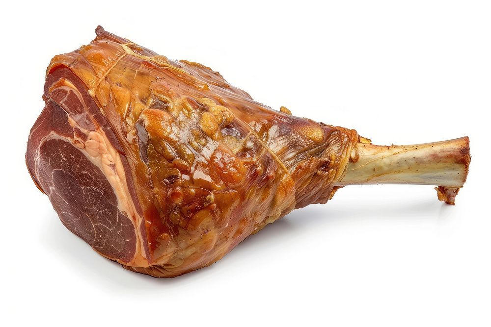 Ham leg mutton food meat.