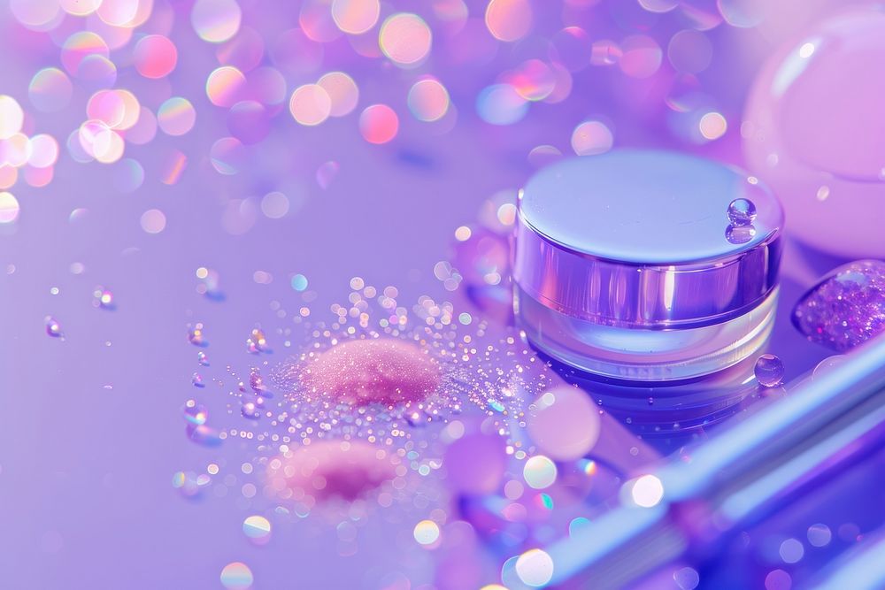 Abstract background cosmetics purple.