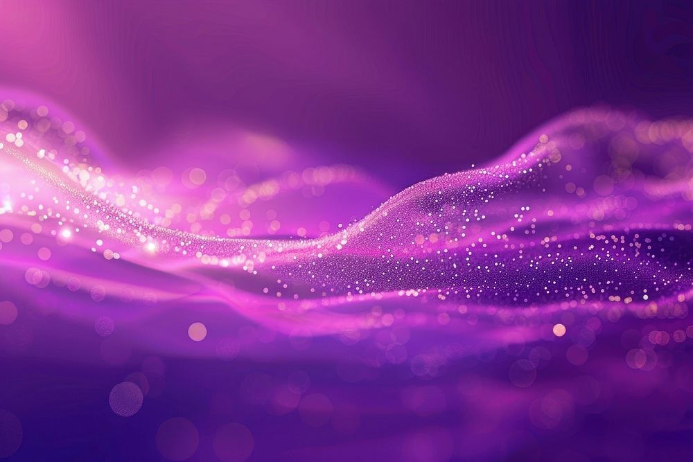 Abstract background purple glitter person.