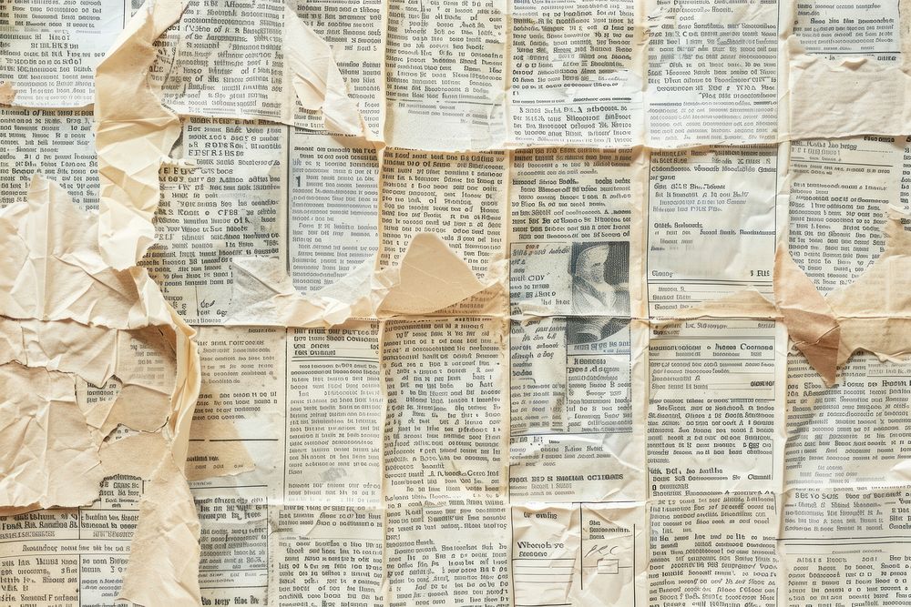 Newspaper text backgrounds document.