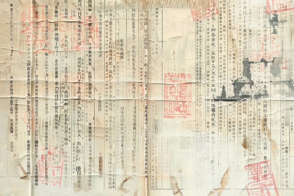 Beijing ephemera border text backgrounds drawing.