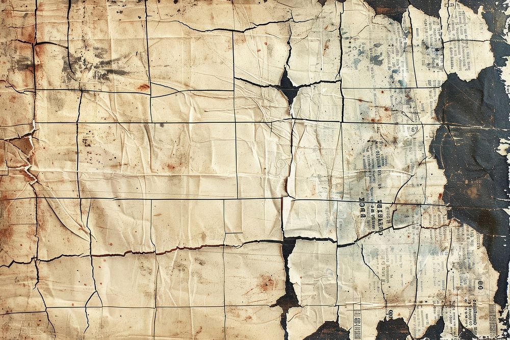 Drought cracked earth ephemera border backgrounds texture paper.