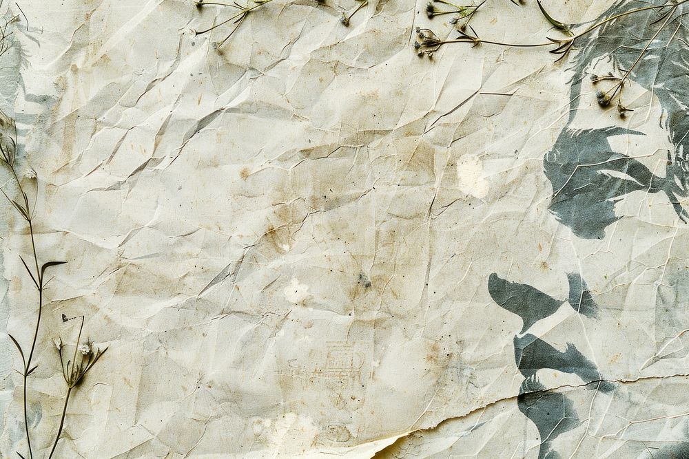 Vangogh portrait ephemera border paper backgrounds texture.