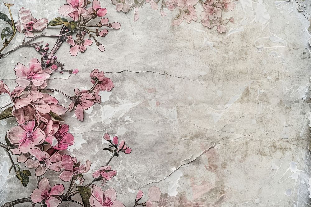 Embroidery flower textile ephemera border backgrounds blossom pattern.