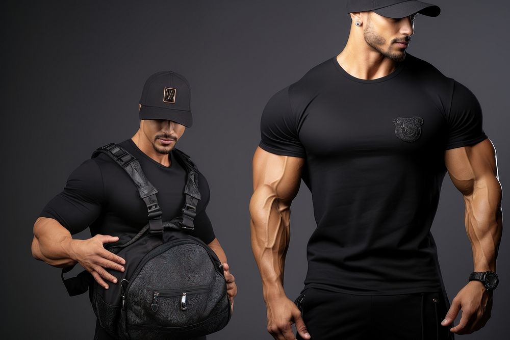 Black fitness gear accessories accessory clothing.