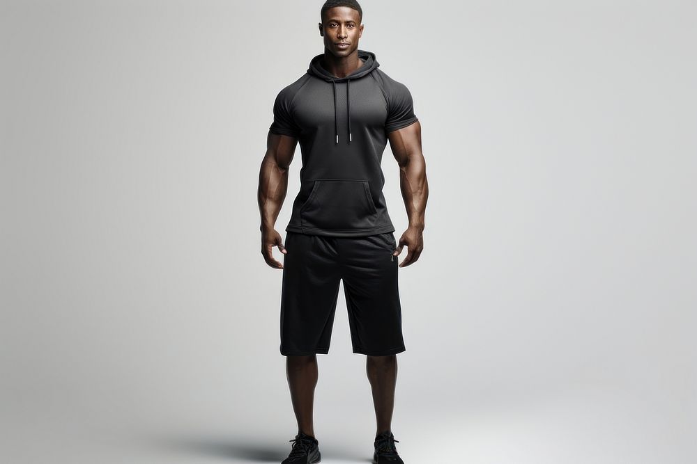 Black men fitness apparel clothing | Free Photo - rawpixel