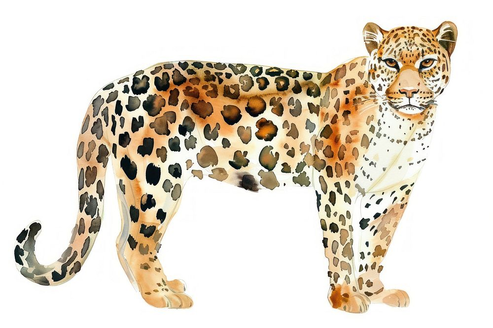 Leopard wildlife cheetah panther.