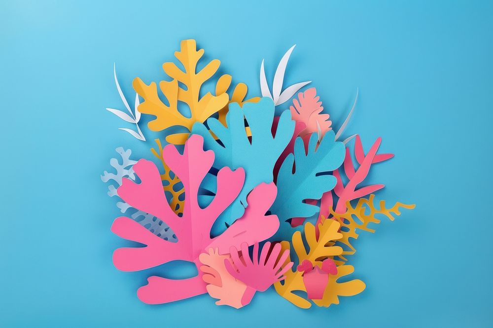 Coral reef graphics outdoors nature.