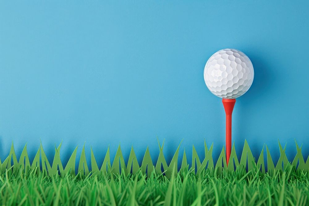 Golf ball outdoors sports.