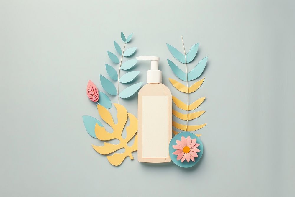 Spa product cosmetics perfume bottle.