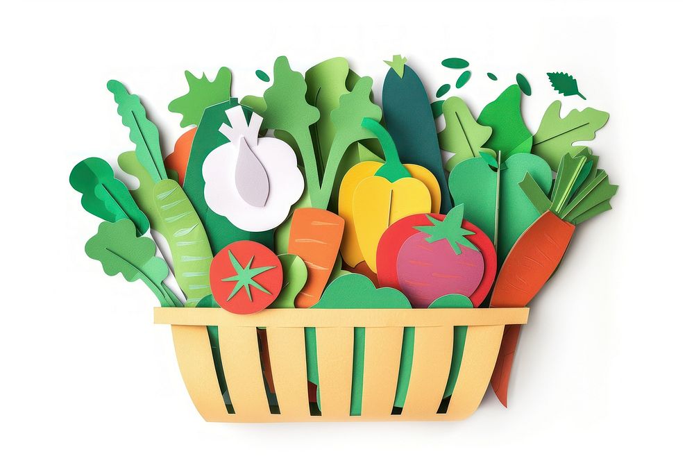 Vegetable basket vegetable cutlery produce.