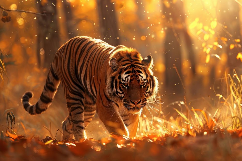 Tiger tiger wildlife animal.