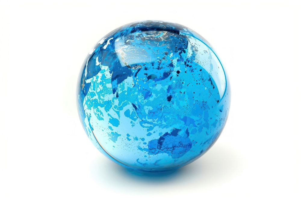 Blank Blue globe astronomy turquoise universe.