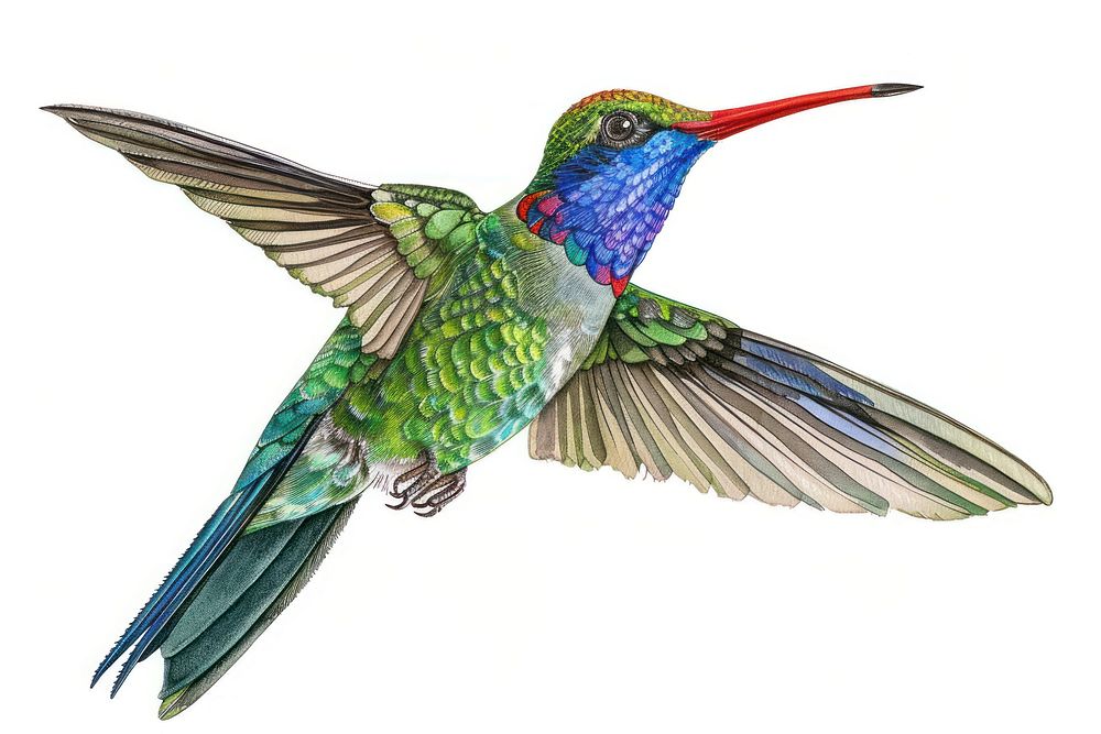 Broad Billed Hummingbird hummingbird animal.