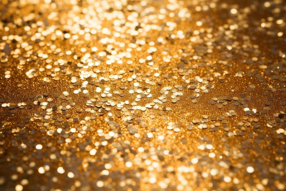 Aluminium texture glitter gold.