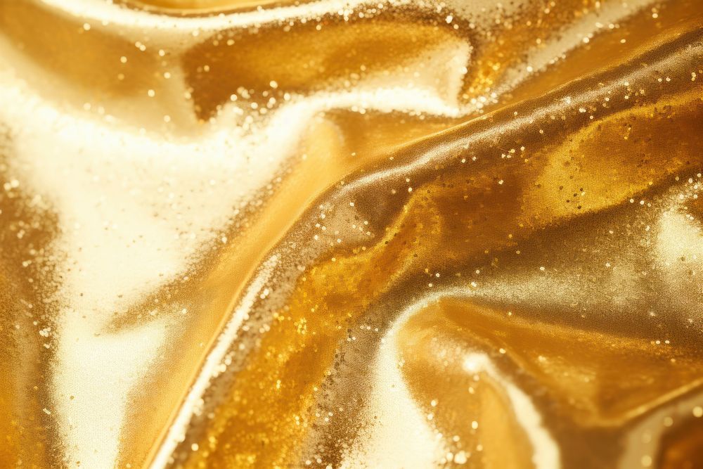Foil texture gold beverage velvet.