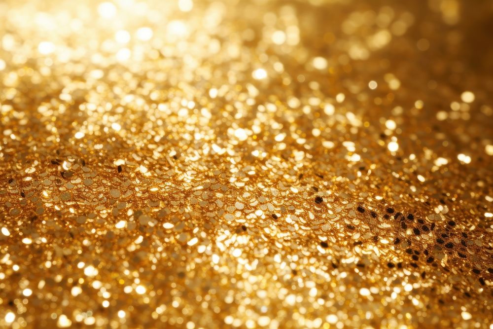 Glossy texture glitter gold.