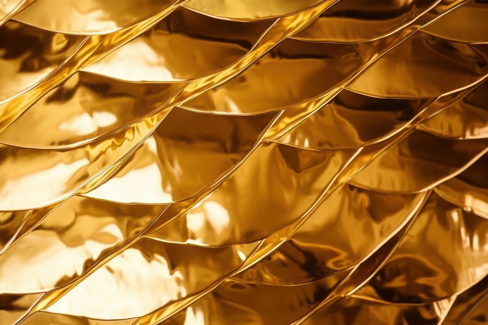 Plastic texture gold aluminium.