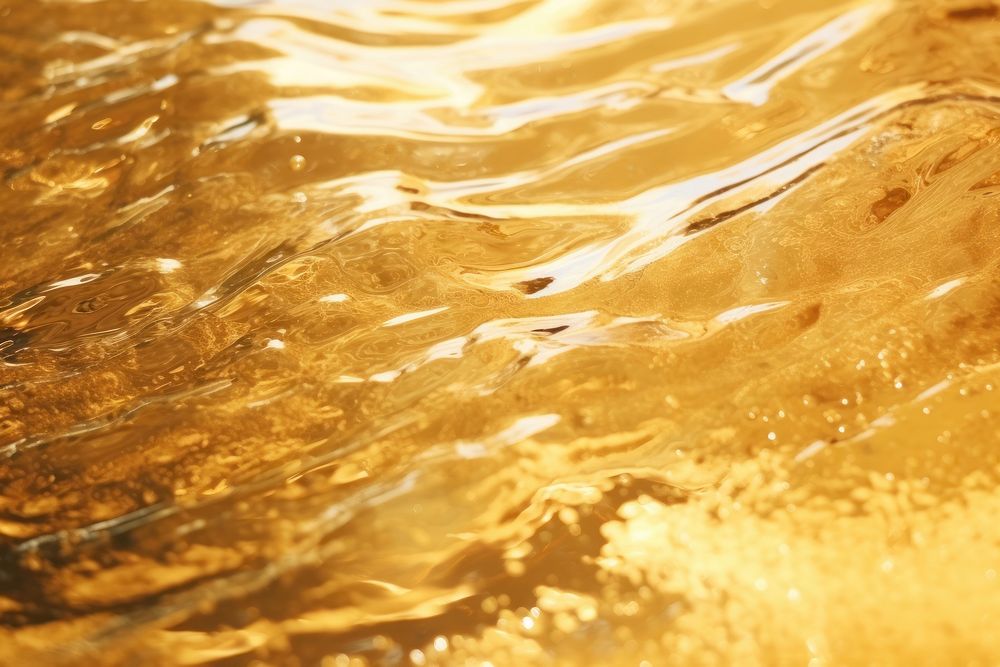 Water texture gold outdoors.