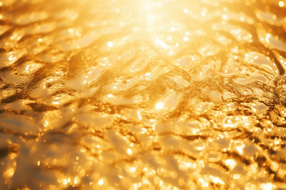 Water texture flare light gold.