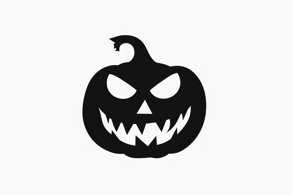 Halloween pumpkin festival logo.