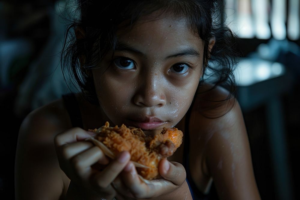 Filipino teenage food person female.