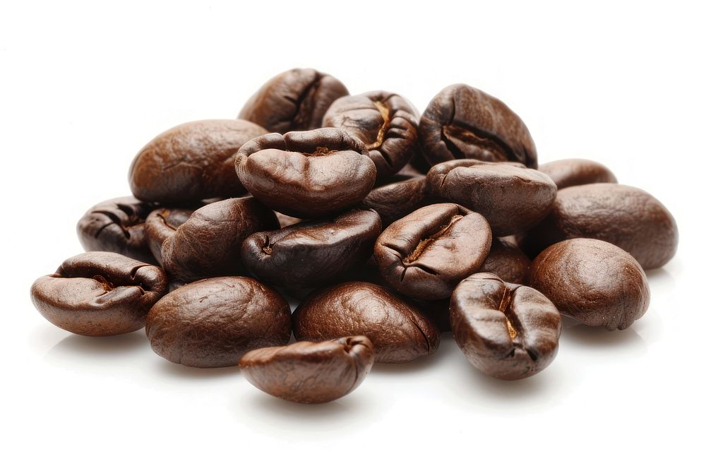 Coffee beans beverage produce drink.