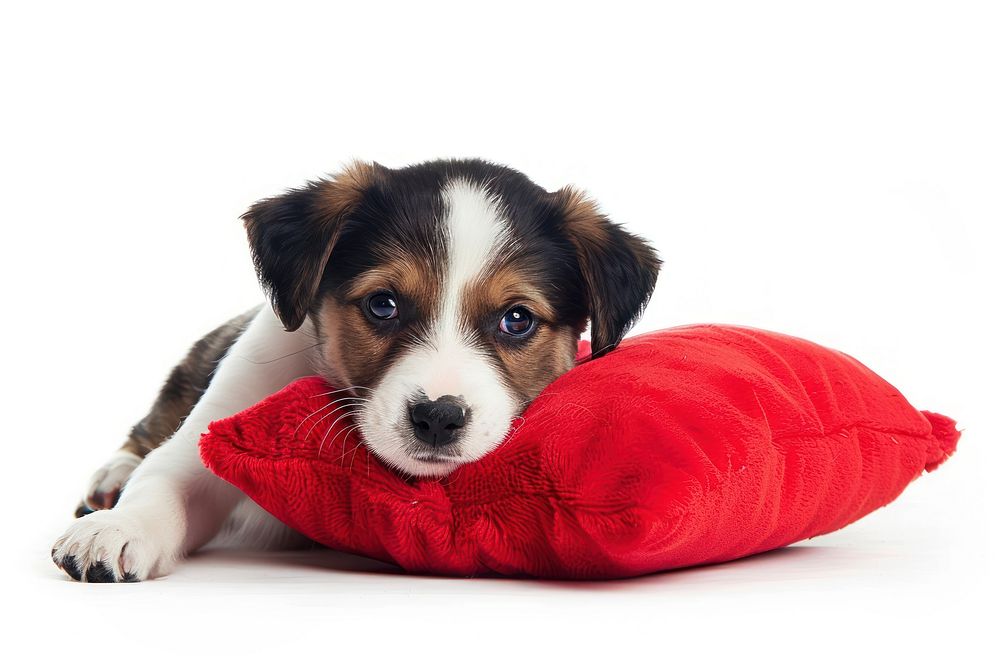 Puppy dog cushion animal canine.