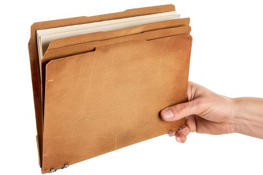 Brown file folder accessories accessory letterbox.