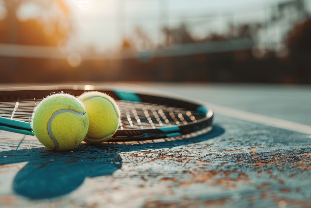 Tennis ball racket tennis racket sports.