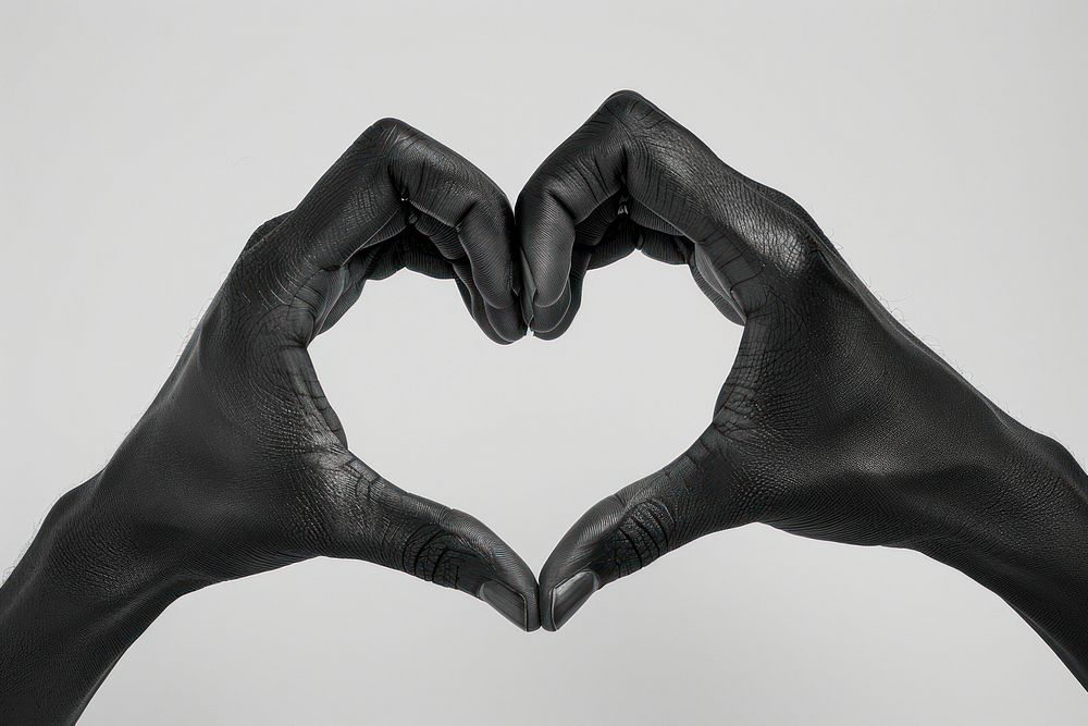 Heart Shape Hands clothing apparel symbol.