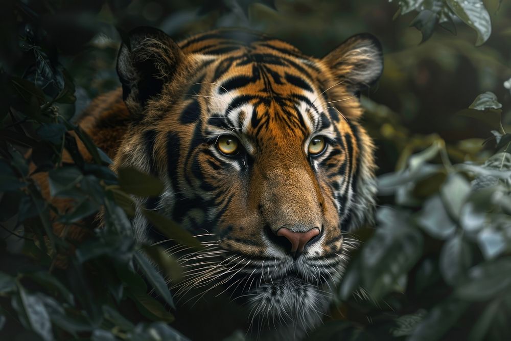 Wild animal wildlife mammal tiger.