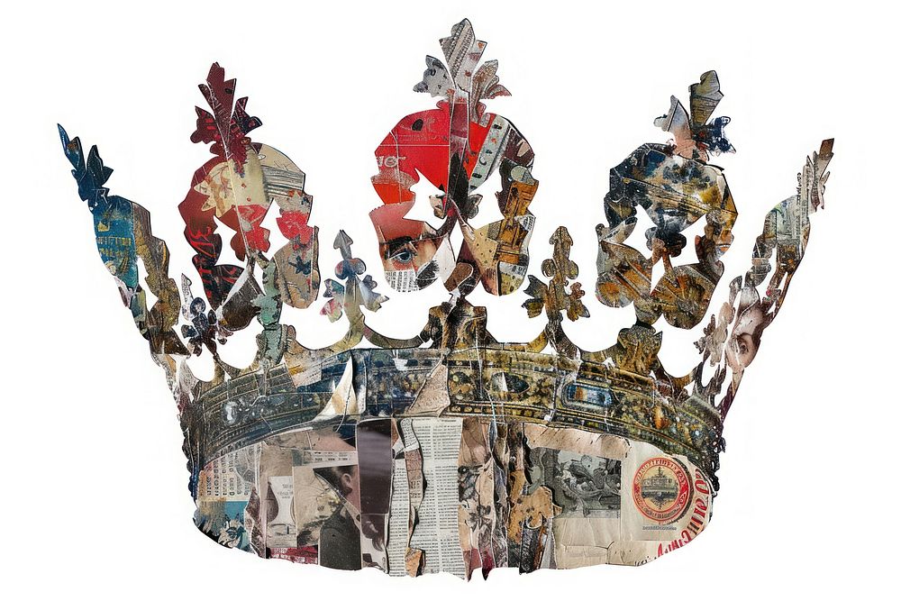 Crown collage cutouts accessories accessory jewelry.