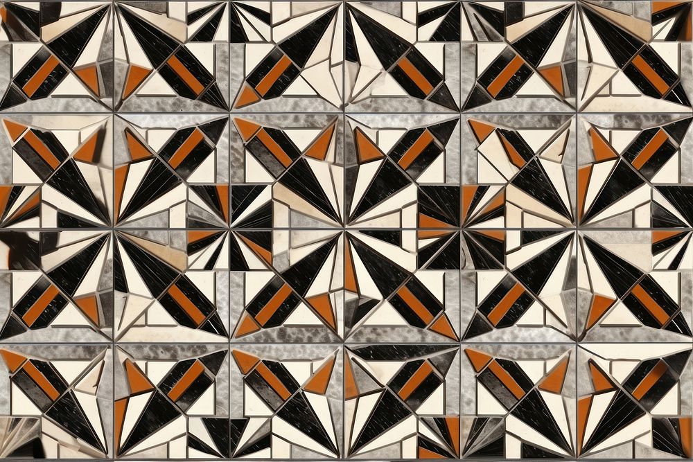 African art tile pattern mosaic architecture building.