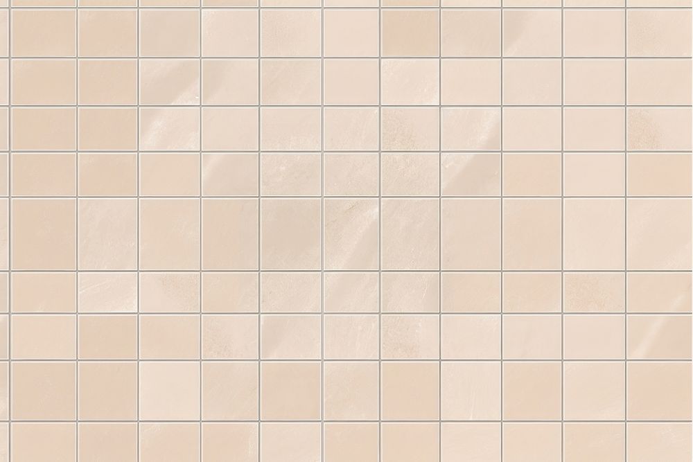 Beige tile pattern architecture building floor.