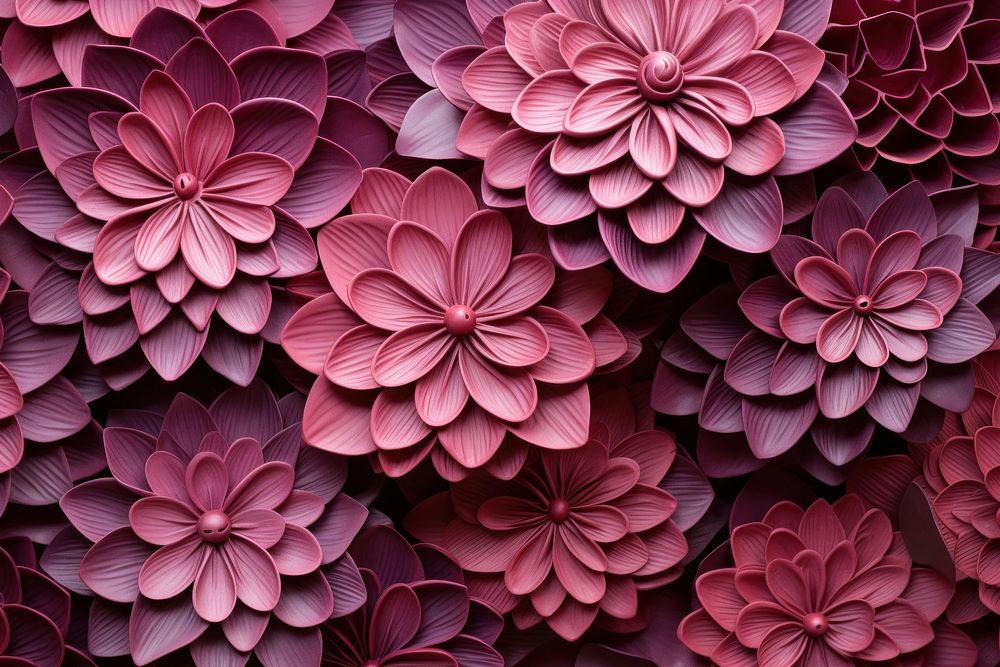 Lotus fabric texture blossom pattern maroon.