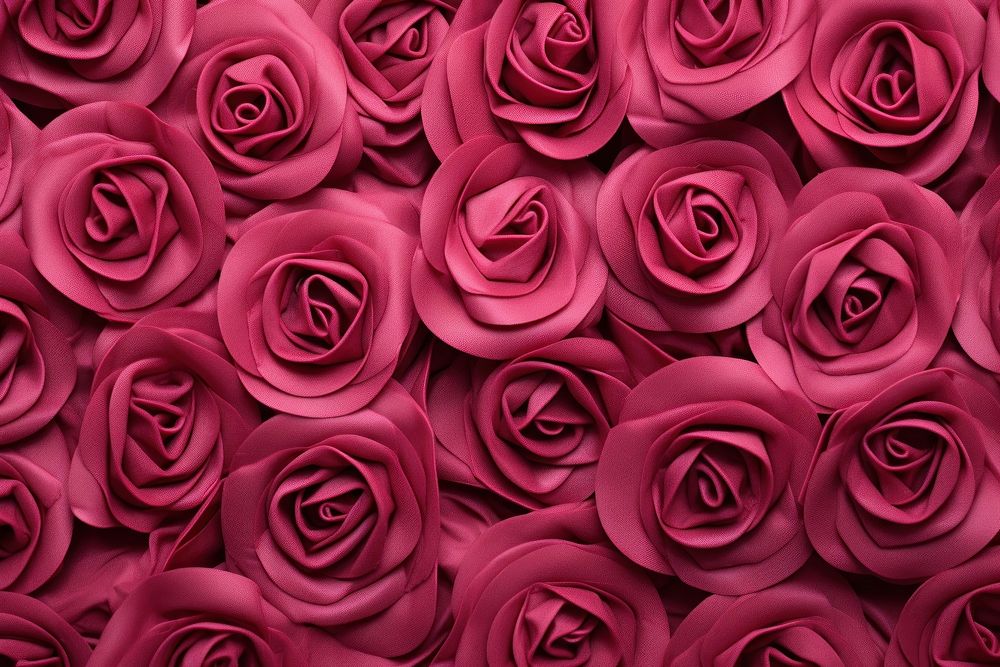 Rose fabric texture blossom flower plant.