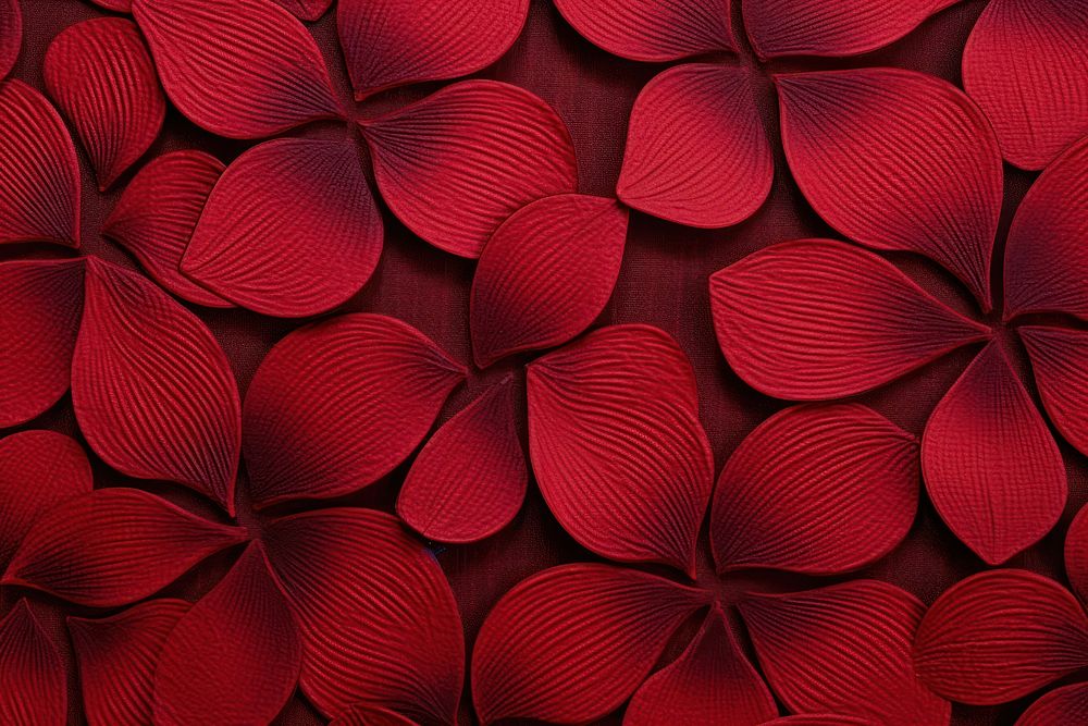 Tulip pattern fabric texture blossom flower petal.