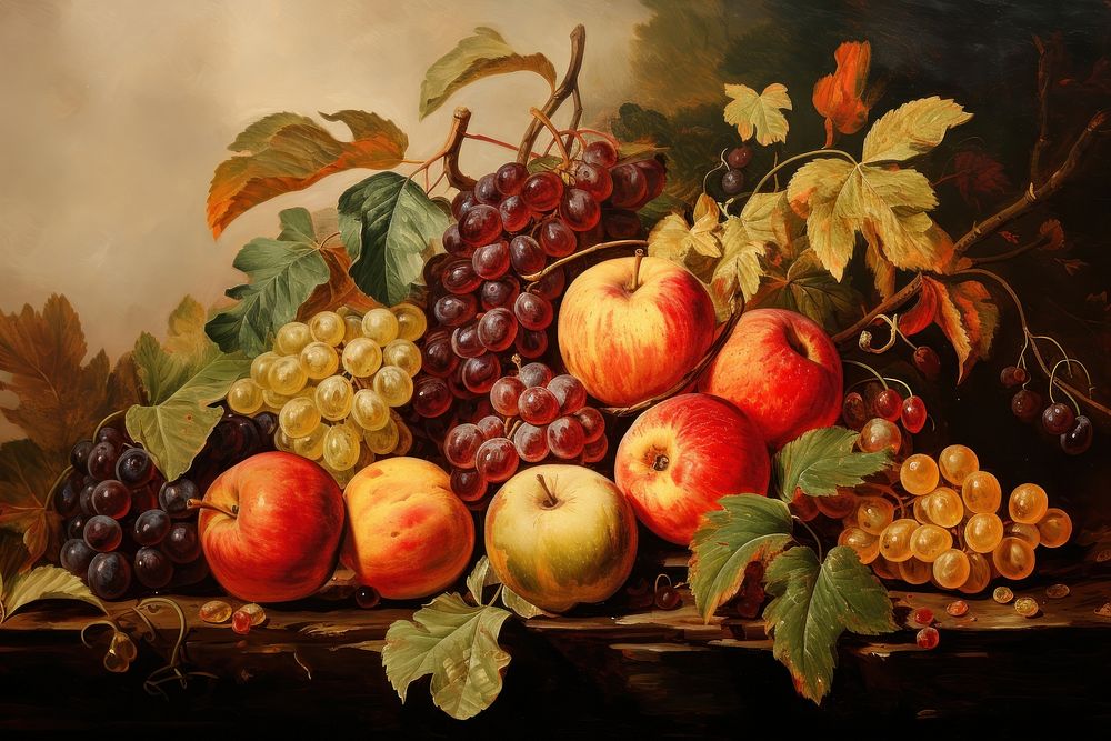 Fruit painting fruit produce.