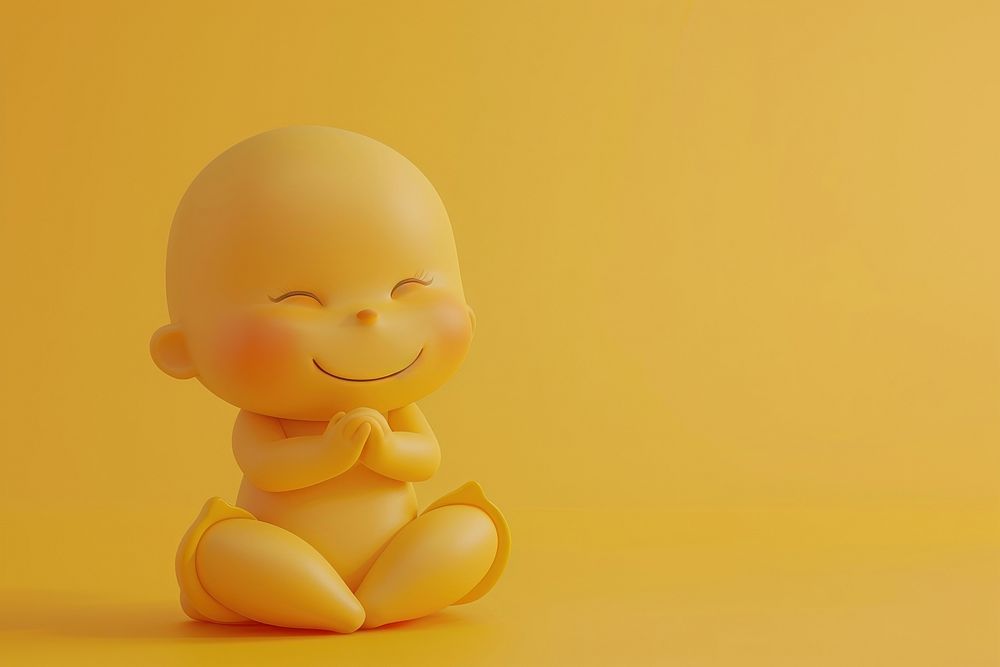 Baby person yellow human.