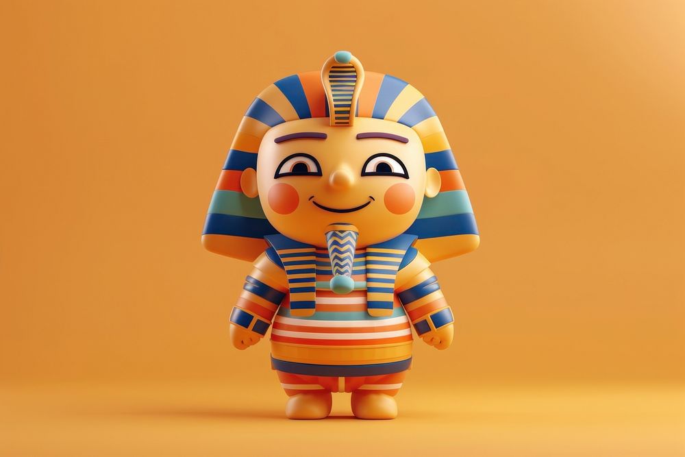 Pharaoh figurine person human.