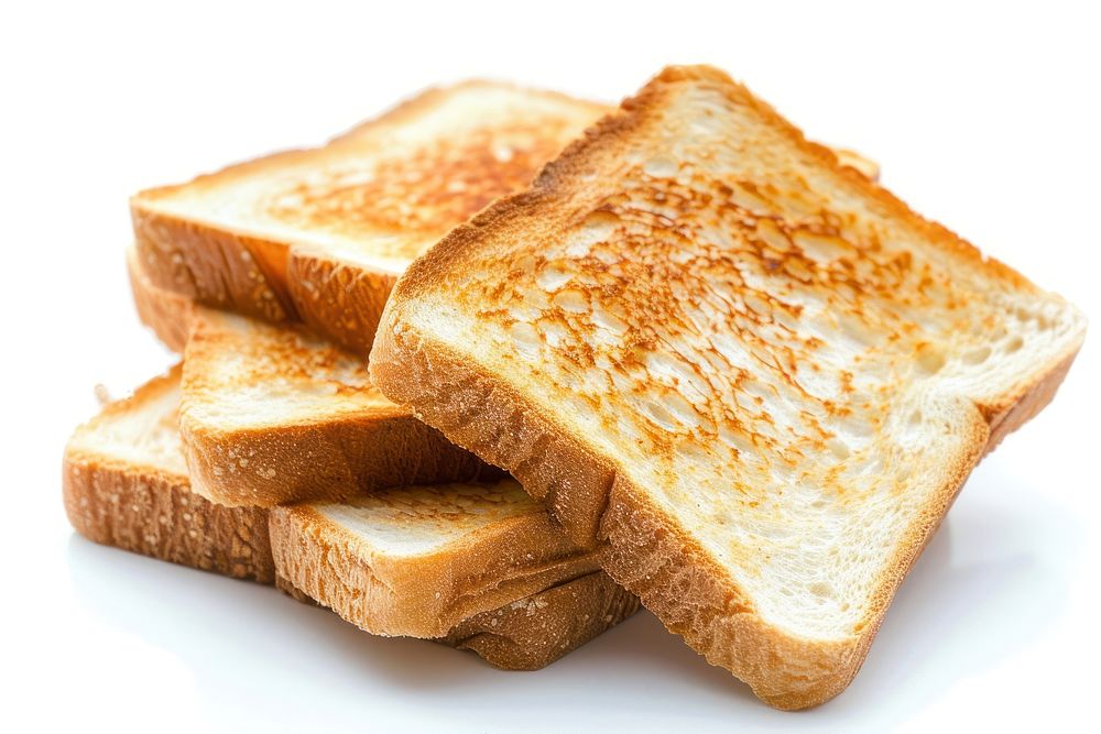 Roasted toast bread food.