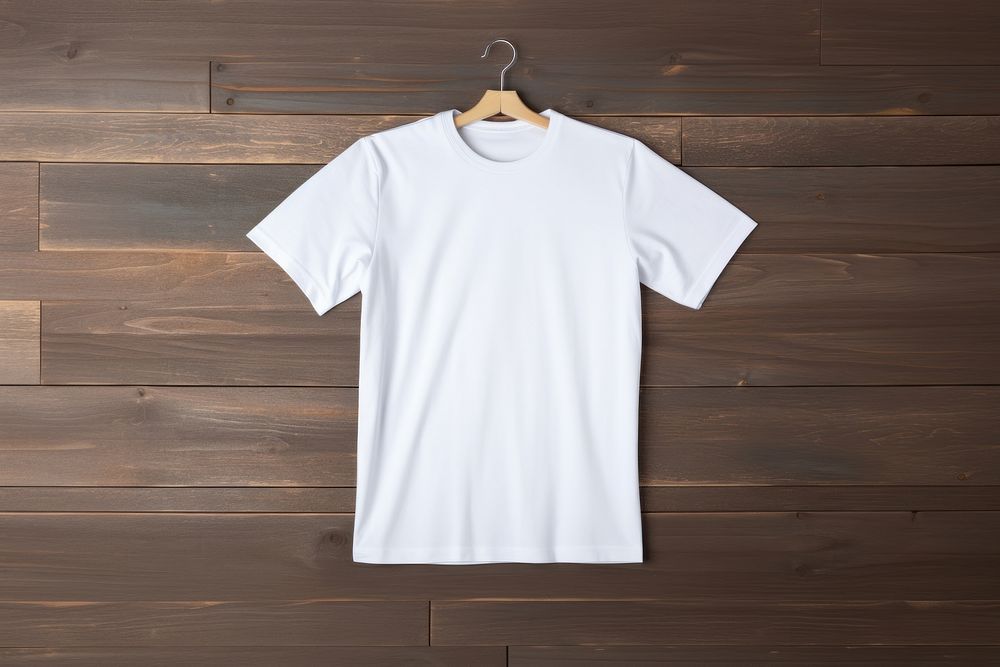 White t-shirt clothing apparel sleeve.