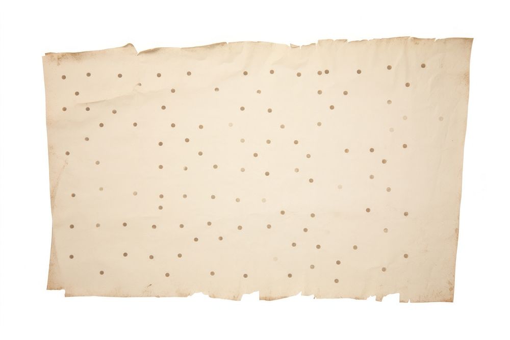Polka dot ripped paper texture cushion diaper.