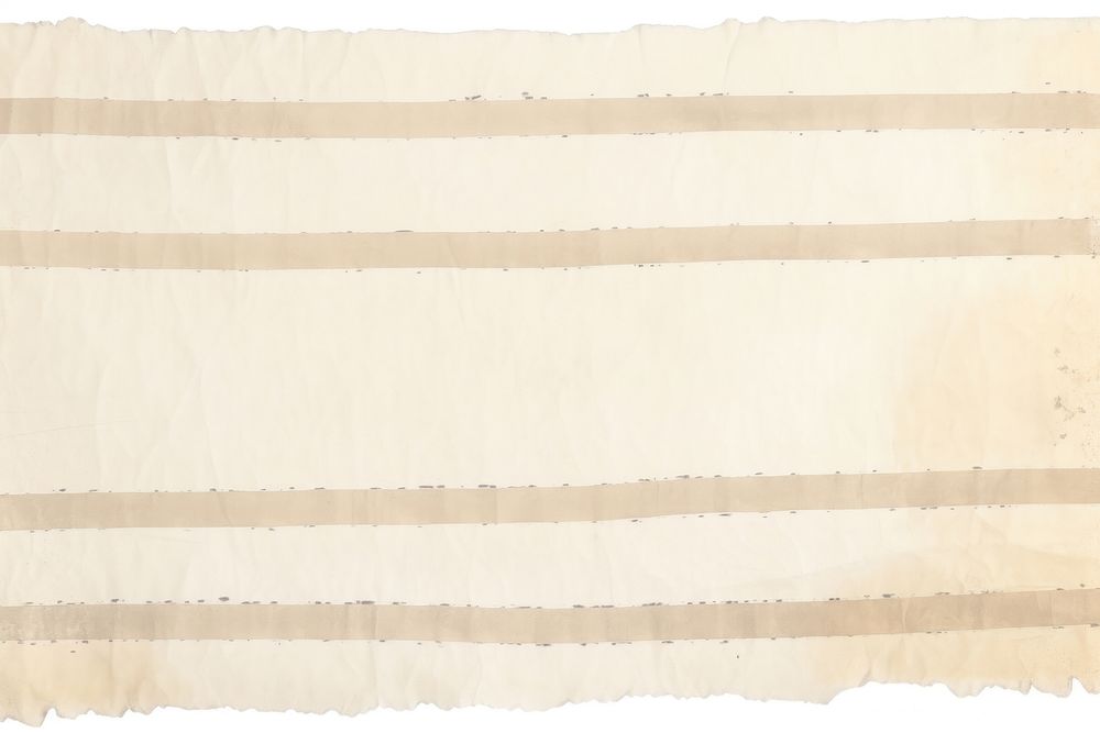 Stripe line ripped paper text linen rug.